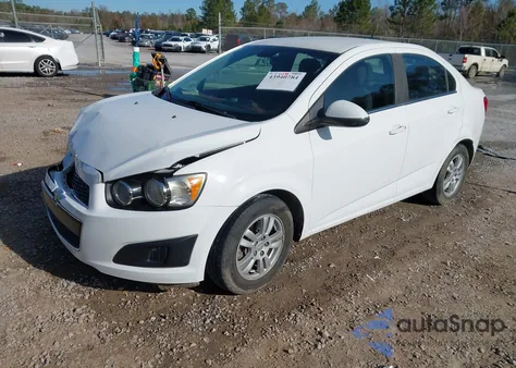 2013 Chevrolet Sonic Lt Auto из США, поврежденный, VIN 1G1JC5SH7D4238155